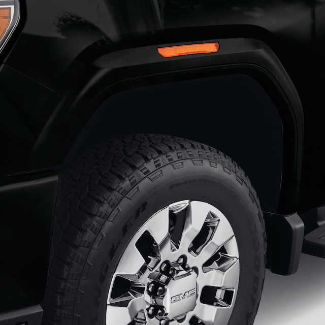 Front and Rear Fender Flare Set in Carbon Black Metallic