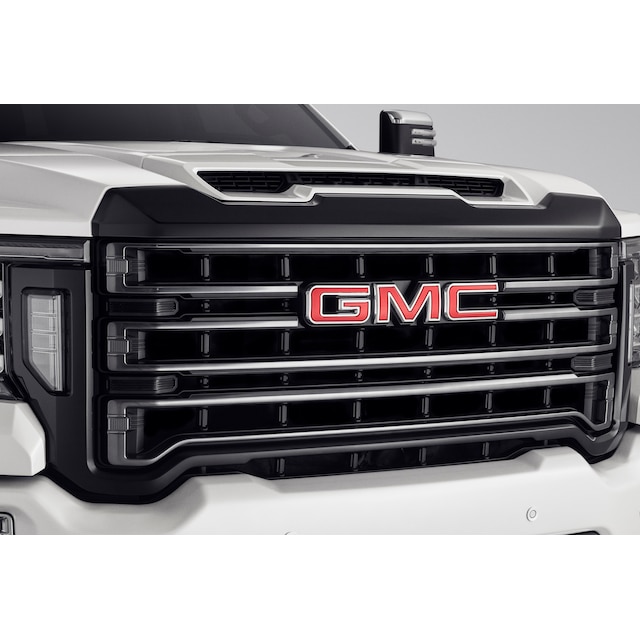 Grille in Black with Black Chrome Inserts and GMC Logo (For Vehicles Without HD Surround Vision Camera)