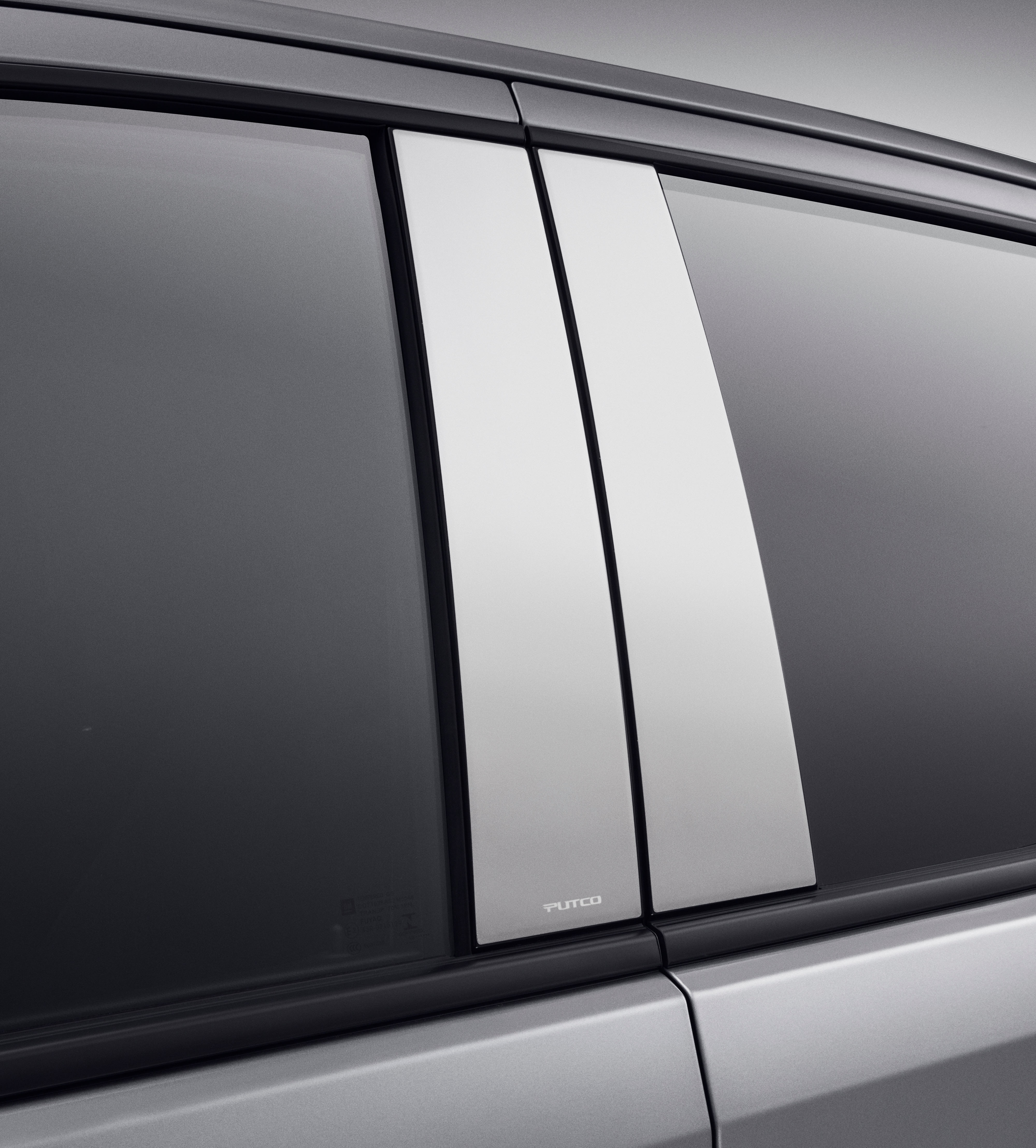 Pillar Trim in Stainless Steel by Putco® - Associated Accessories