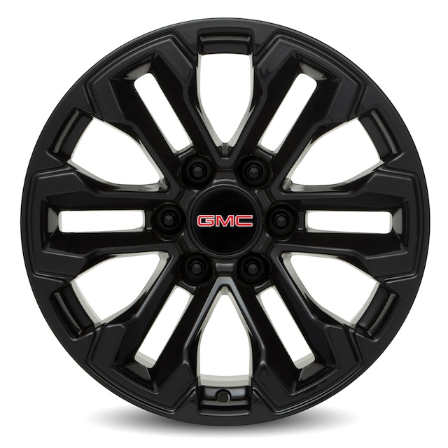 18x8.5-Inch Multi-Spoke Wheel Package in High Gloss Black