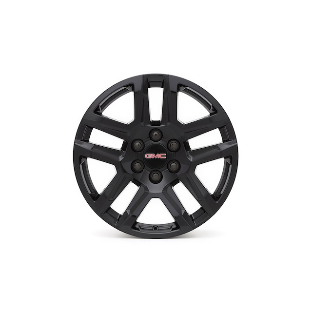 20x9-Inch Aluminum 5-Split-Spoke Wheel in High Gloss Black