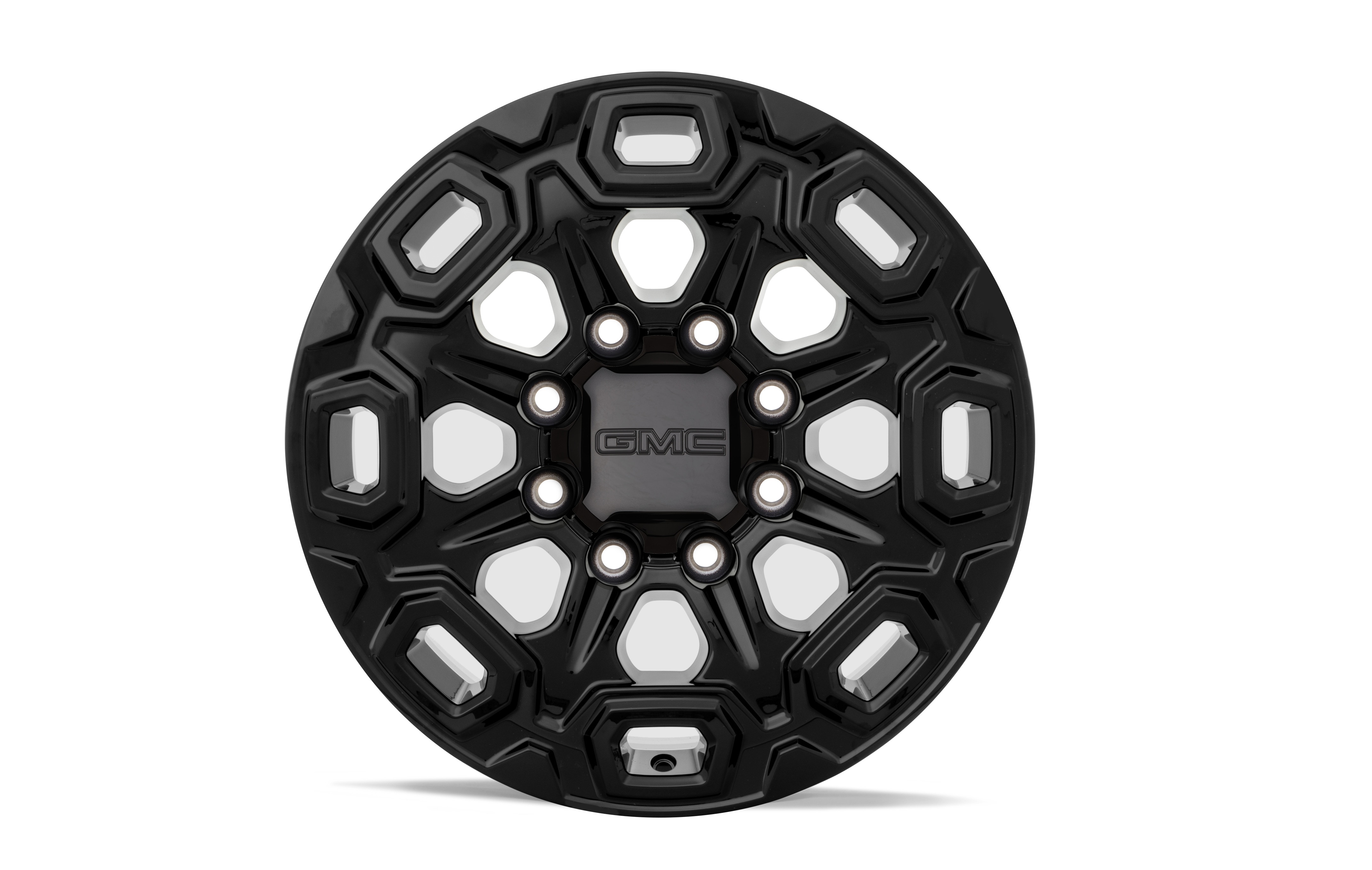 20x8.5-Inch Aluminum Multi-Spoke Wheel in High Gloss Black
