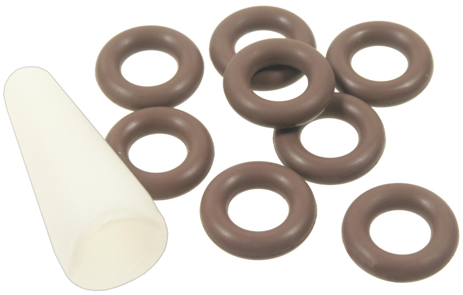 ACDelco Gold Fuel Injector Fuel Feed and Return Pipe O-Ring Kit with 8 O-Rings