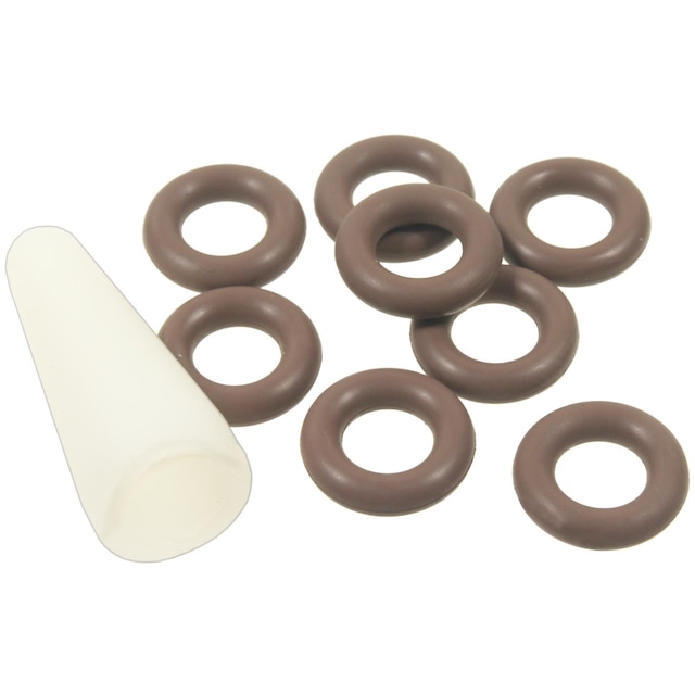 ACDelco Gold Fuel Injector Fuel Feed and Return Pipe O-Ring Kit with 8 O-Rings