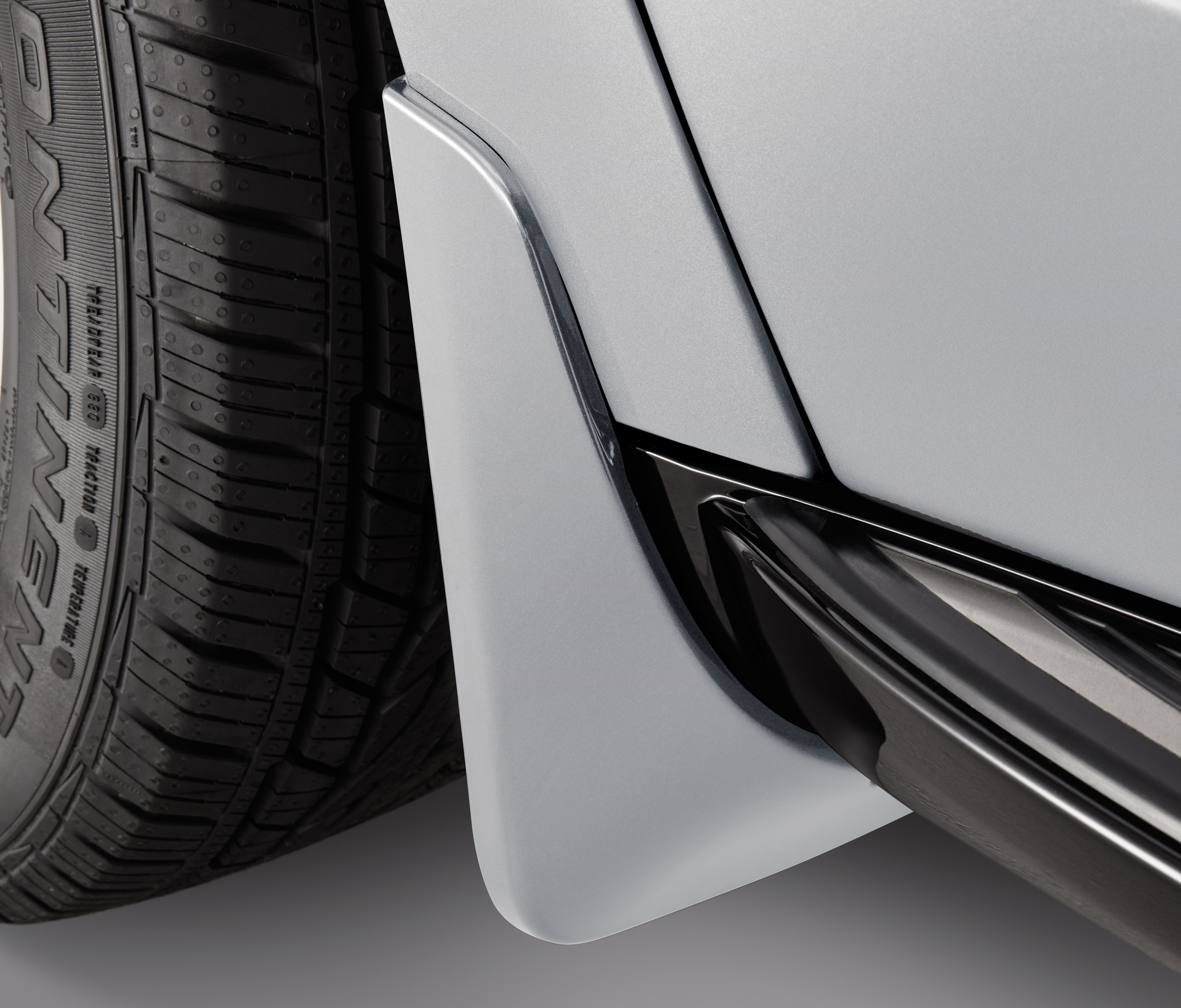 Rear Splash Guards in Quicksilver Metallic