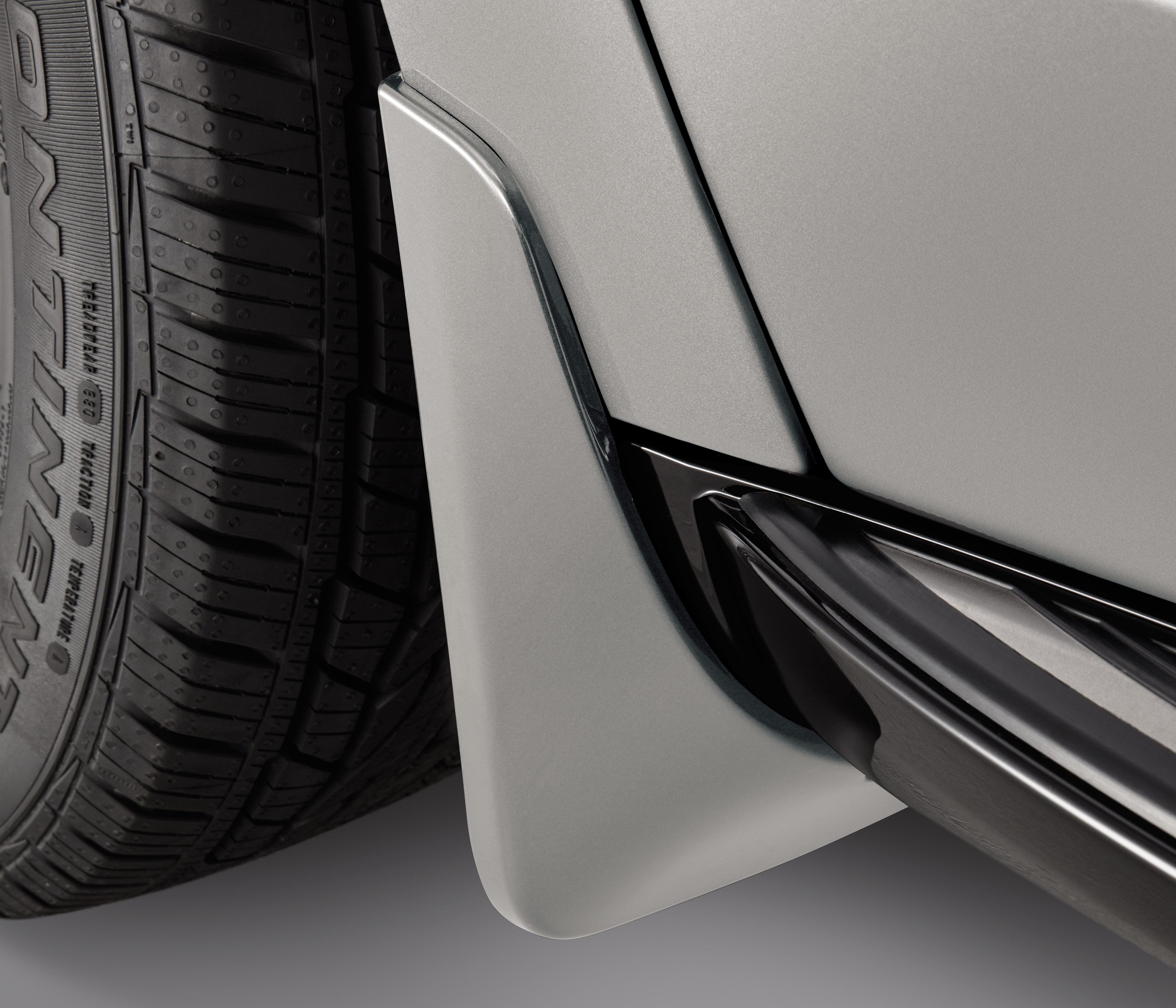 Front Splash Guards in Satin Nickel
