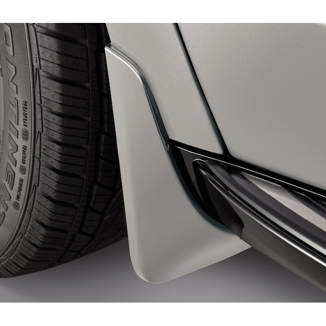 Front Splash Guards in Satin Nickel