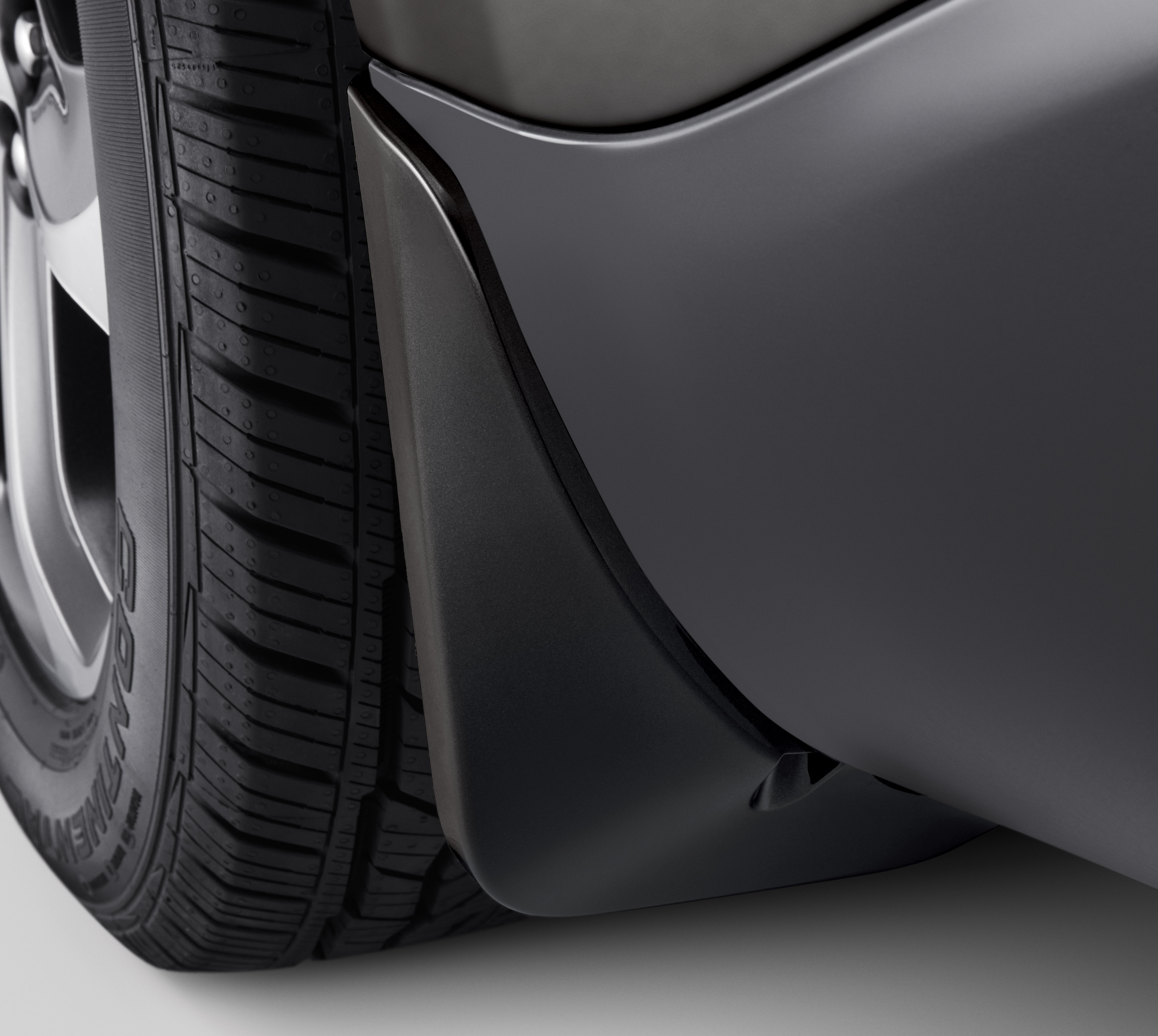 Rear Splash Guards in Satin Nickel