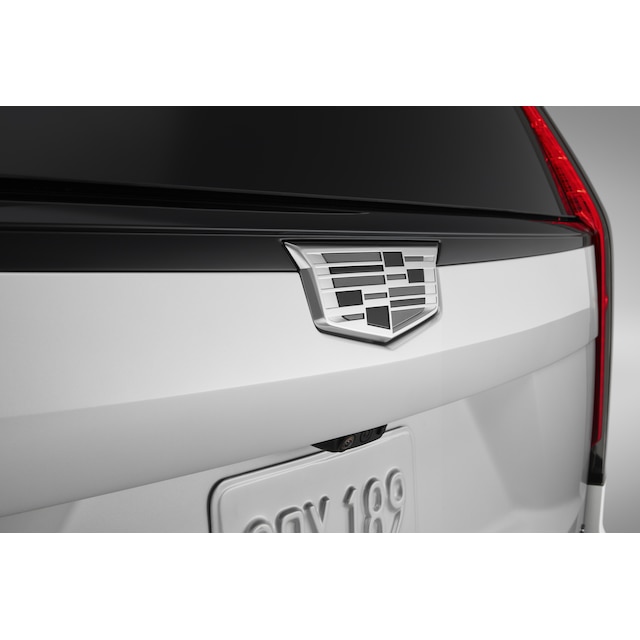 Cadillac Emblems in Monochrome Finish