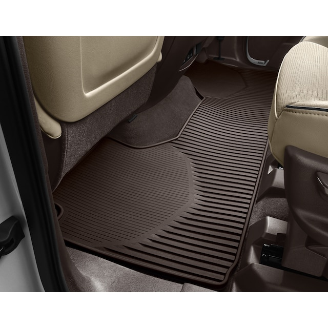 Second-Row One-Piece Premium All-Weather Floor Mat in Very Dark Atmosphere