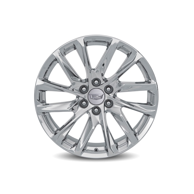 22x9-Inch Aluminum 12-Spoke Wheel in Chrome
