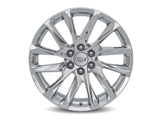 22x9-Inch Aluminum Multi-Spoke Wheel in Dark Android and Polished ...