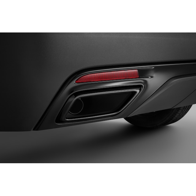 Exhaust Trim Bezel in Gloss Black