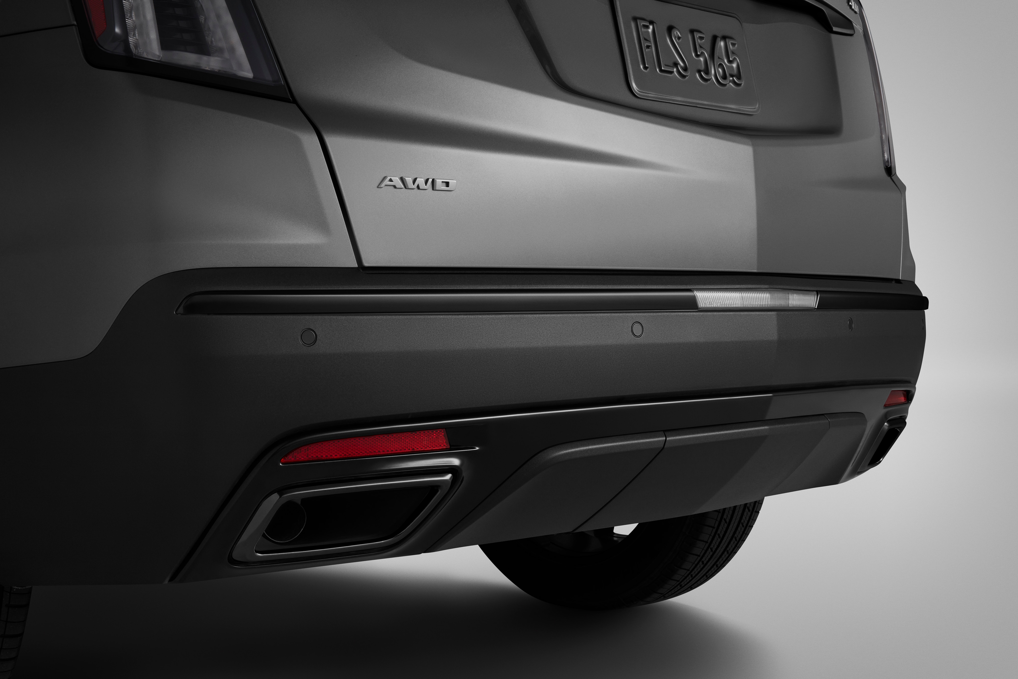 Rear Bumper Fascia Applique in Black