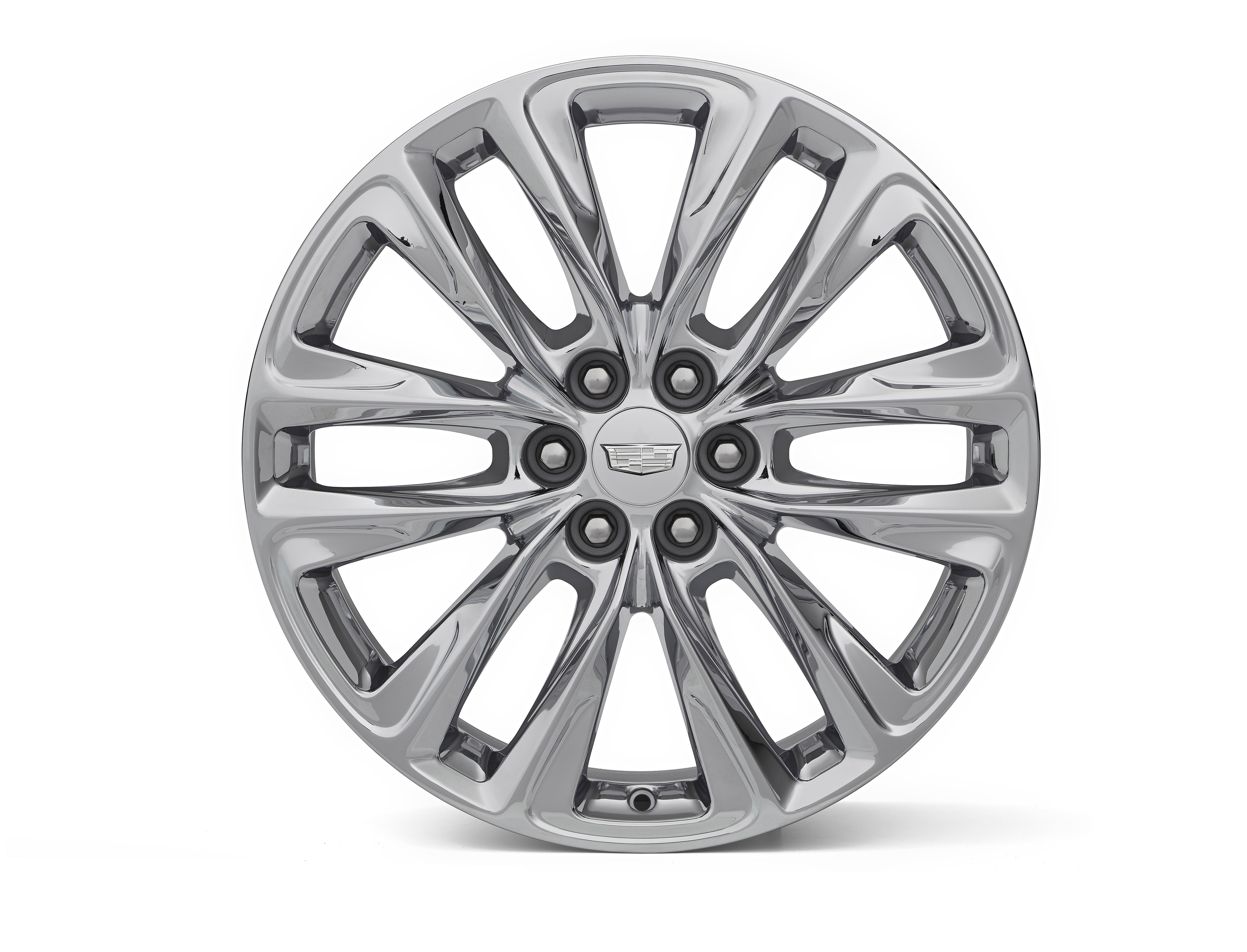 Cadillac 20x8-Inch 12-Spoke Aluminum Wheel in Chrome