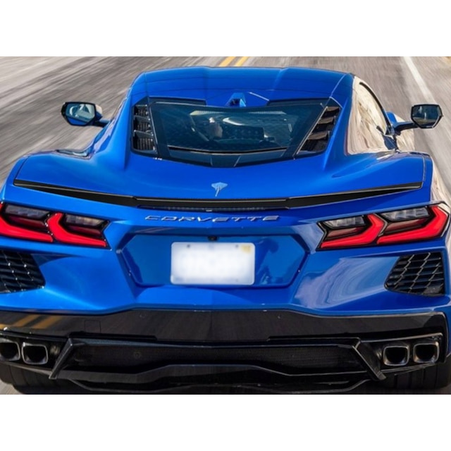 Corvette Low Profile Spoiler Kit in Carbon Flash Metallic by AirDesign - Associated Accessories