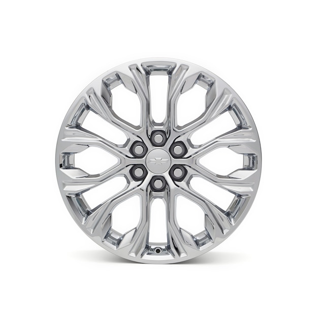 20x8-Inch Aluminum Split-Spoke Wheel in Chrome