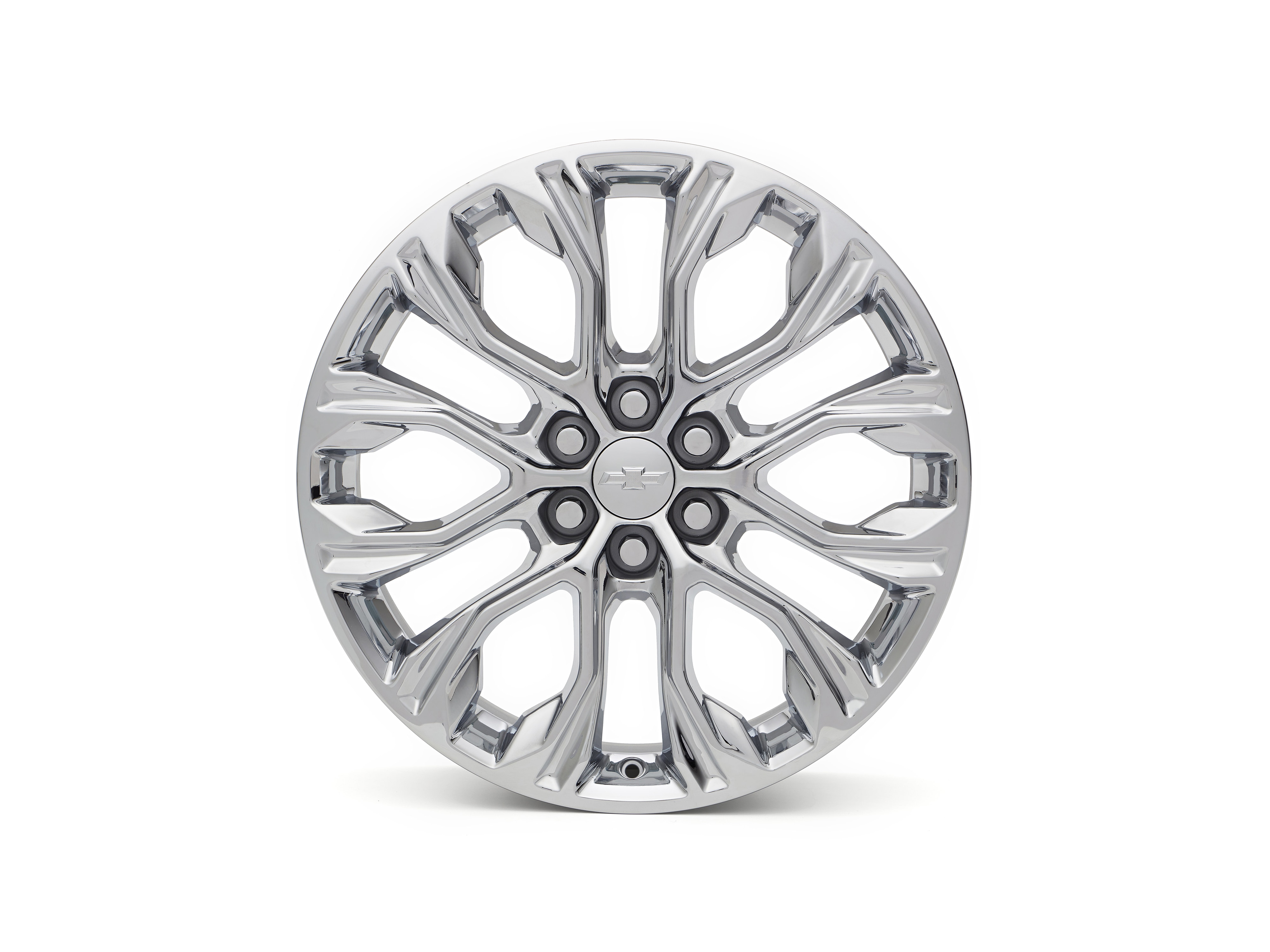 20インチ シルバー 10スポークホイールセット 20x8-Inch Aluminum Split-Spoke Wheel in Chrome | 84458007