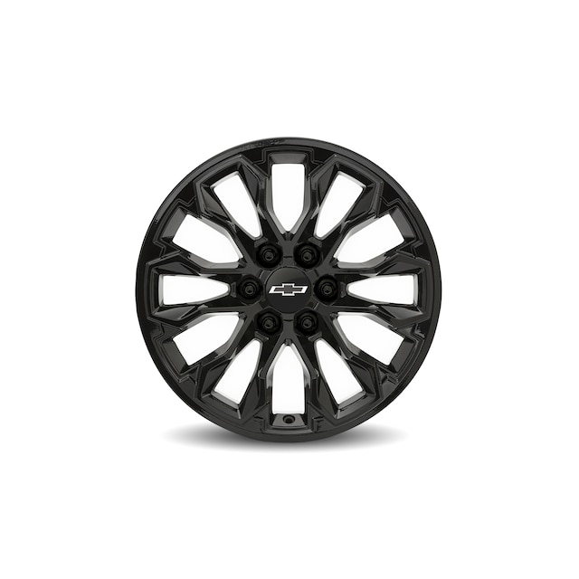 17x8-Inch Aluminum Multi-Spoke Wheel in Gloss Black