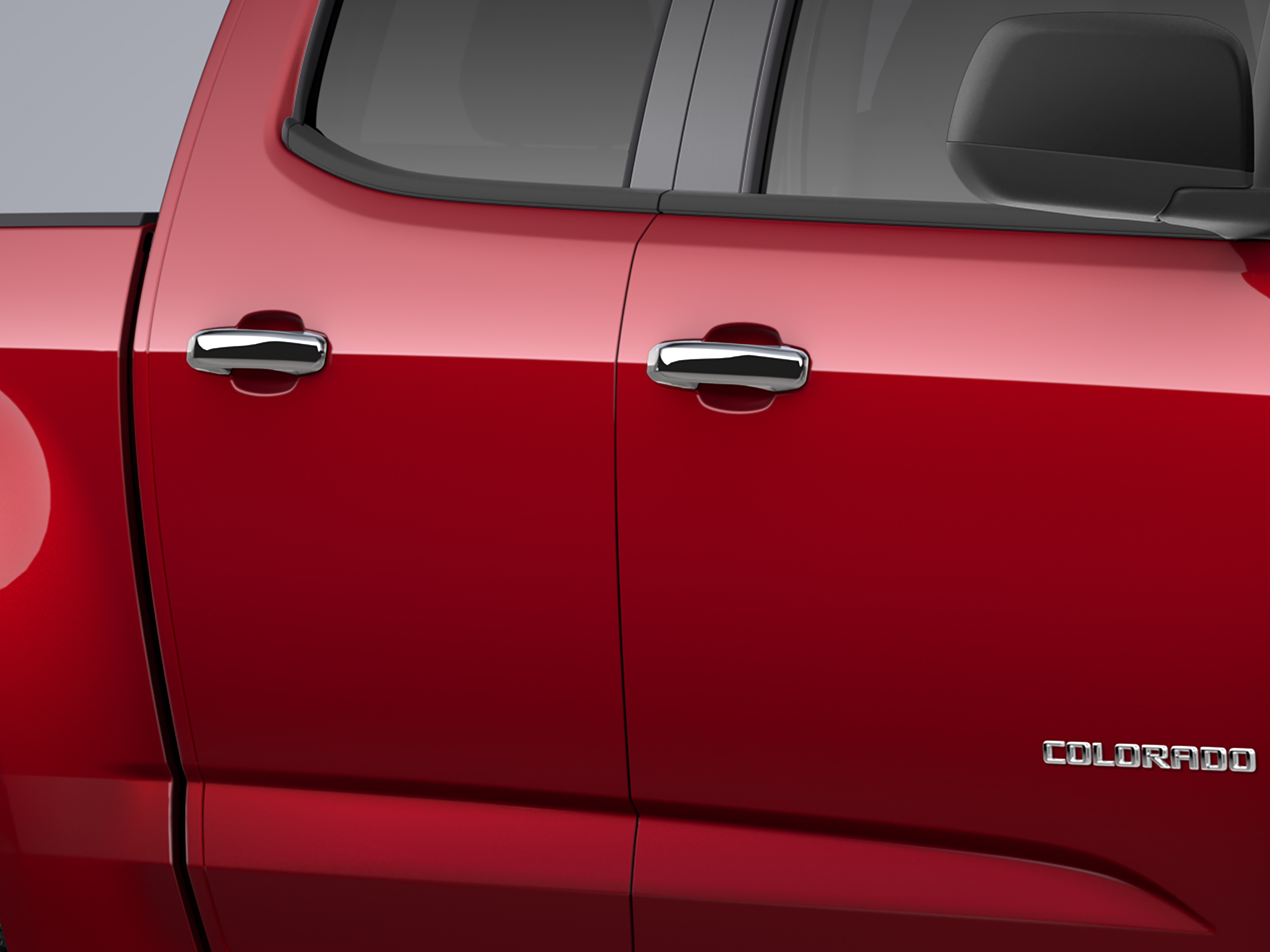 Front and Rear Door Handles in Chrome