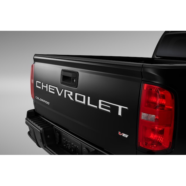 CHEVROLET Tailgate Lettering Decal in Silver