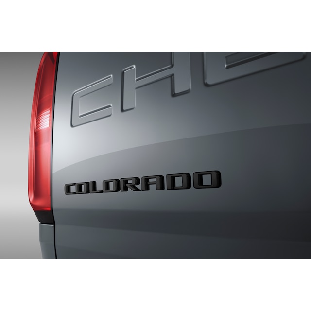 Colorado LT Emblems in Black