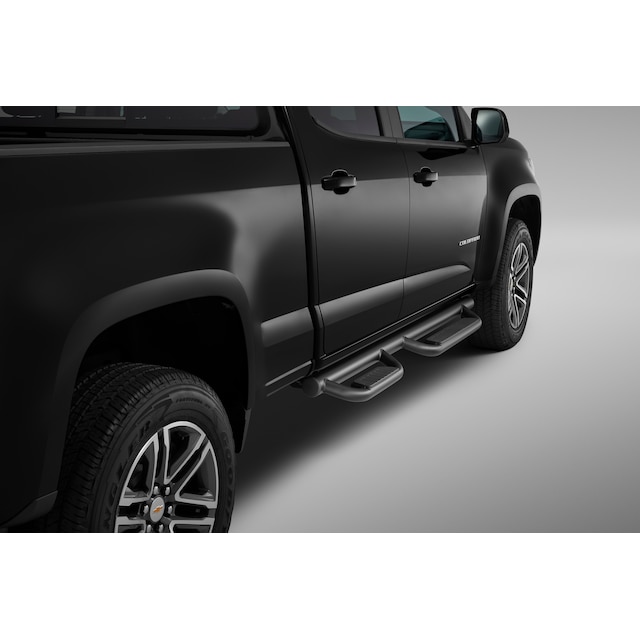 Extended Cab 3-Inch Off-Road Assist Steps in Black