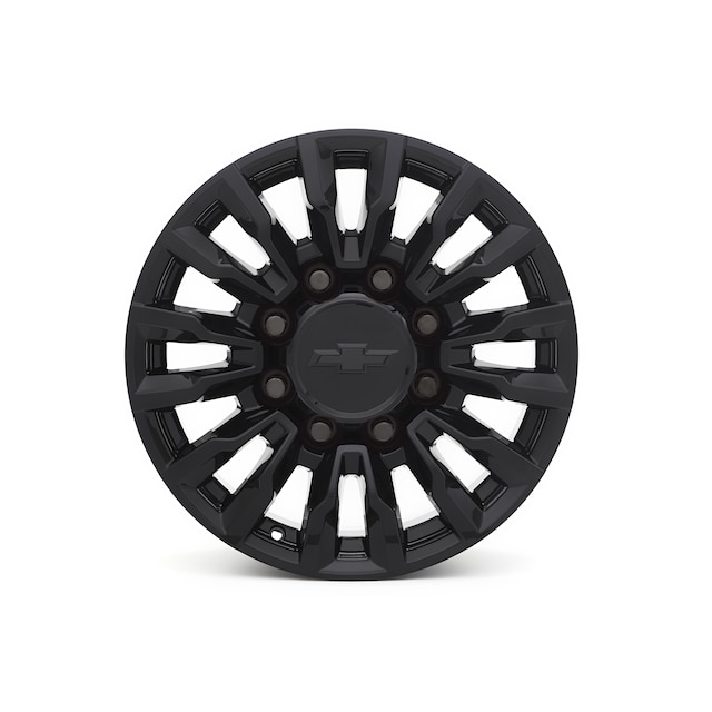 18x8-Inch Multi-Spoke Wheel in High Gloss Black