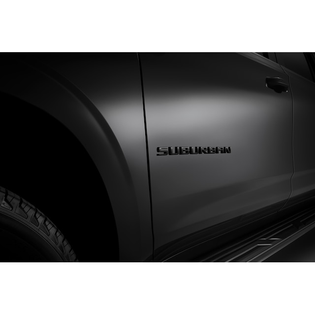 Suburban Emblems in Black