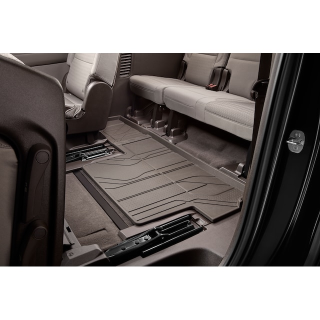 Third-Row Interlocking Premium All-Weather Floor Liner in Very Dark Atmosphere (for Models with Second-Row Bench Seat)