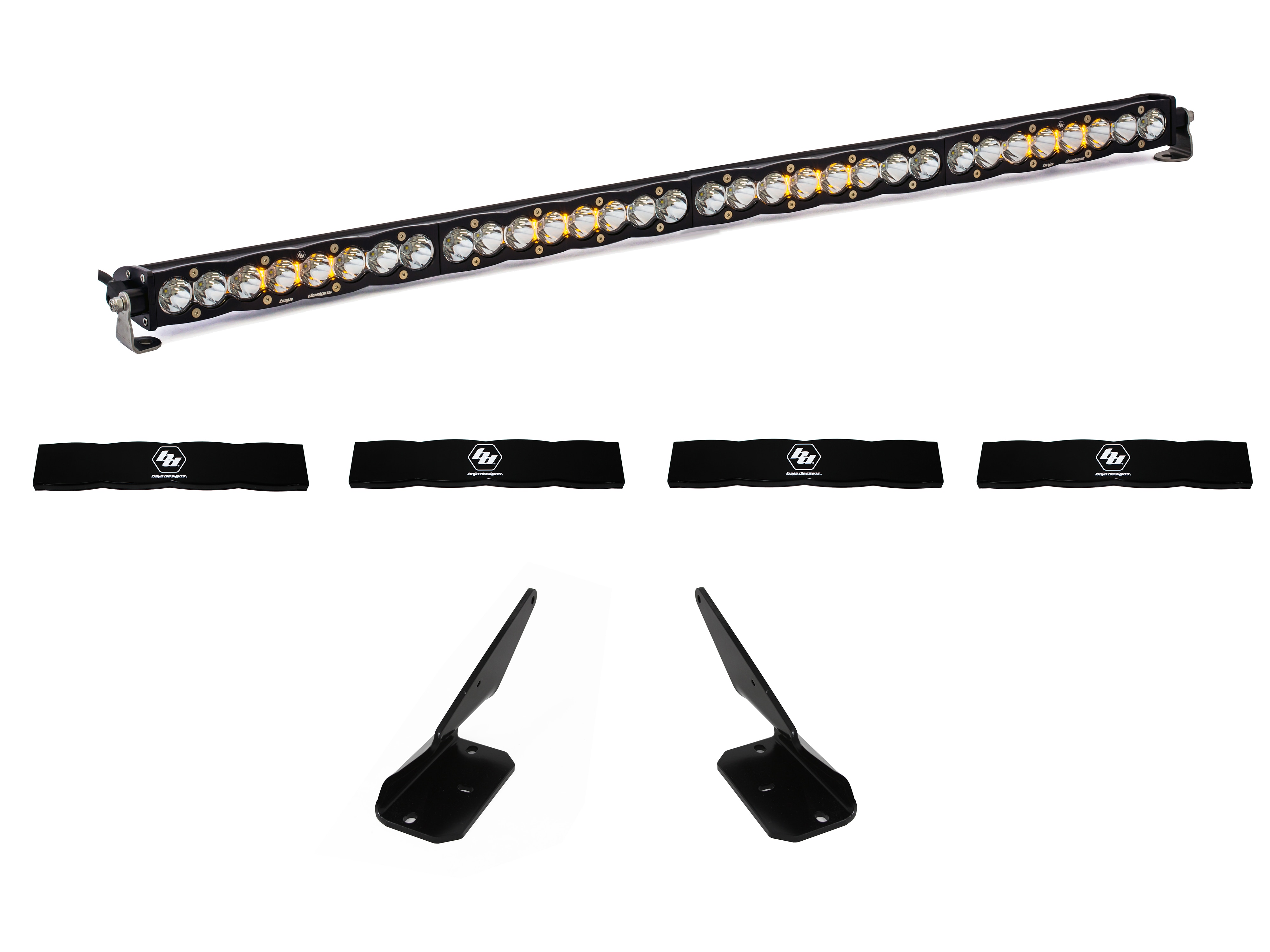 Sport Bar Mounted Off-Road 40-Inch Light Bar by Baja Designs® - Associated Accessories