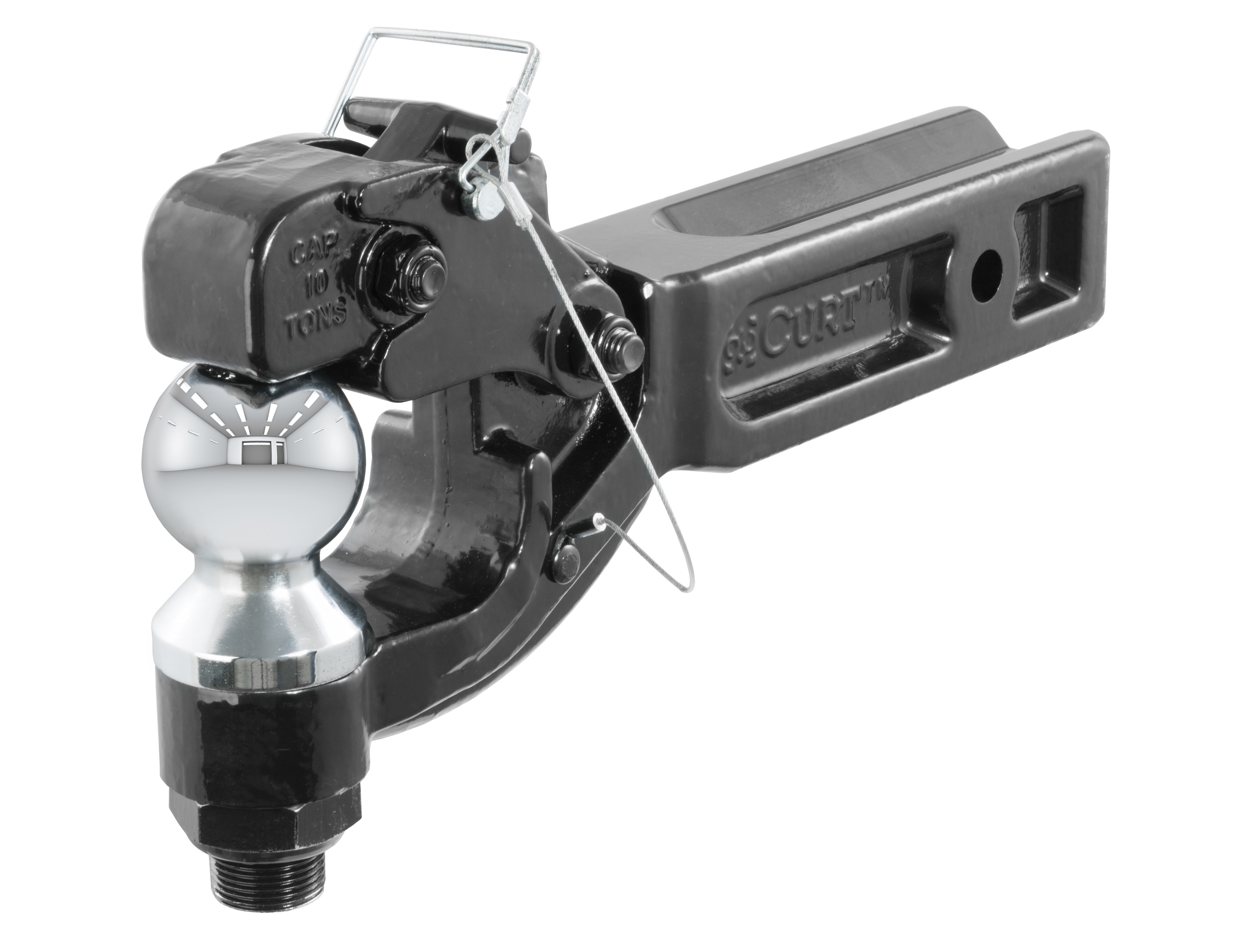 20K Pintle Hook and Ball Combination Hitch by CURT™ - Associated Accessories