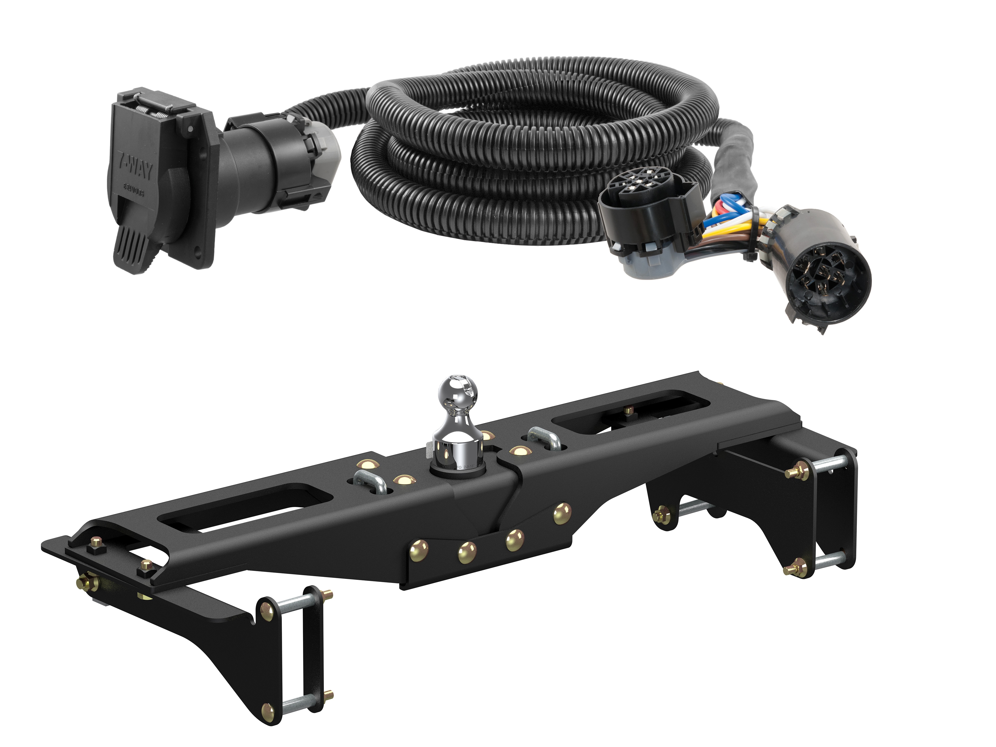 32.5k Gooseneck Hitch with Under Bed Brackets and Hardware by CURT™ - Associated Accessories
