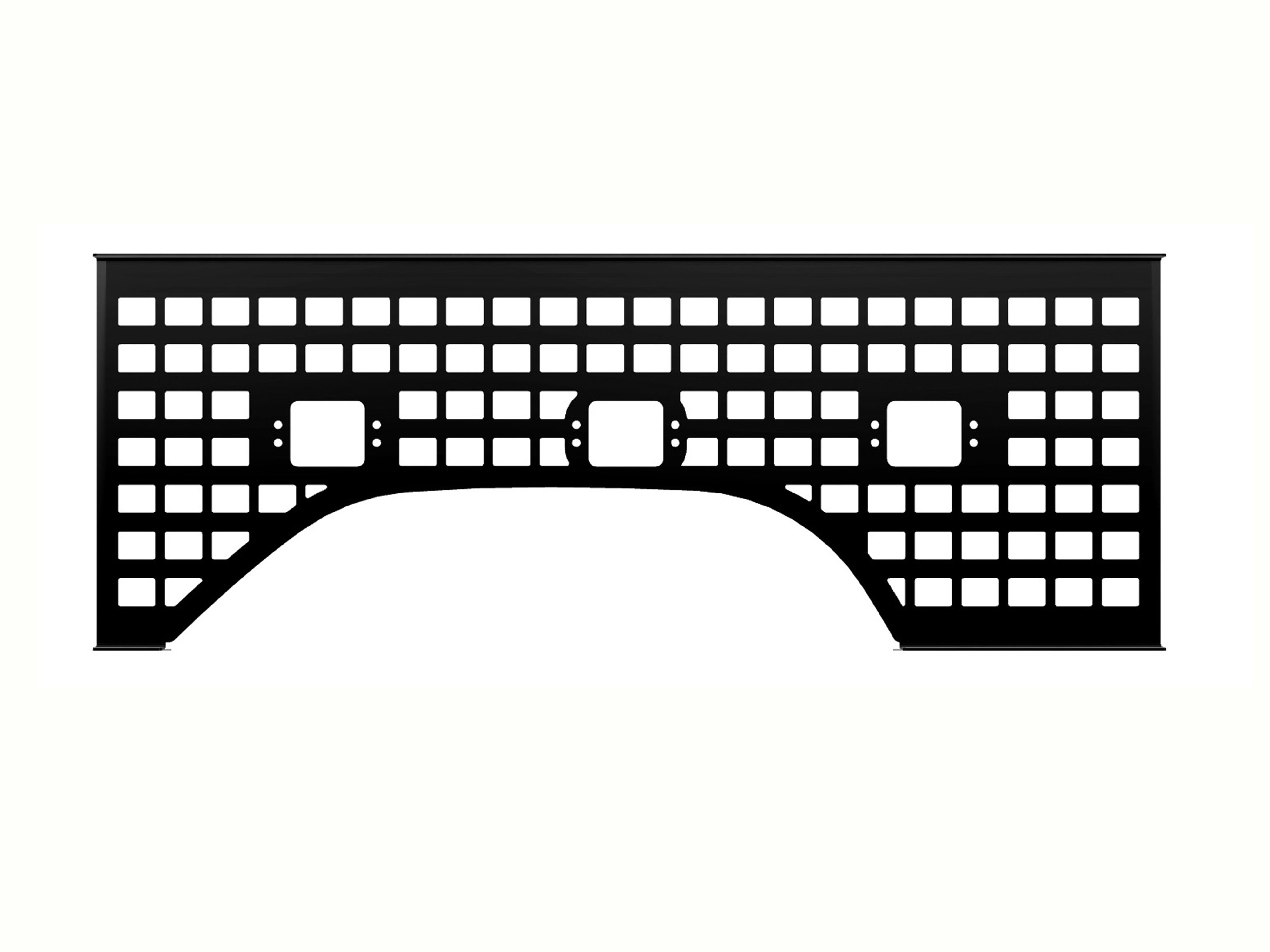 MOLLE Passenger-Side Panel for Standard 1500 Truck Bed by PUTCO® - Associated Accessories