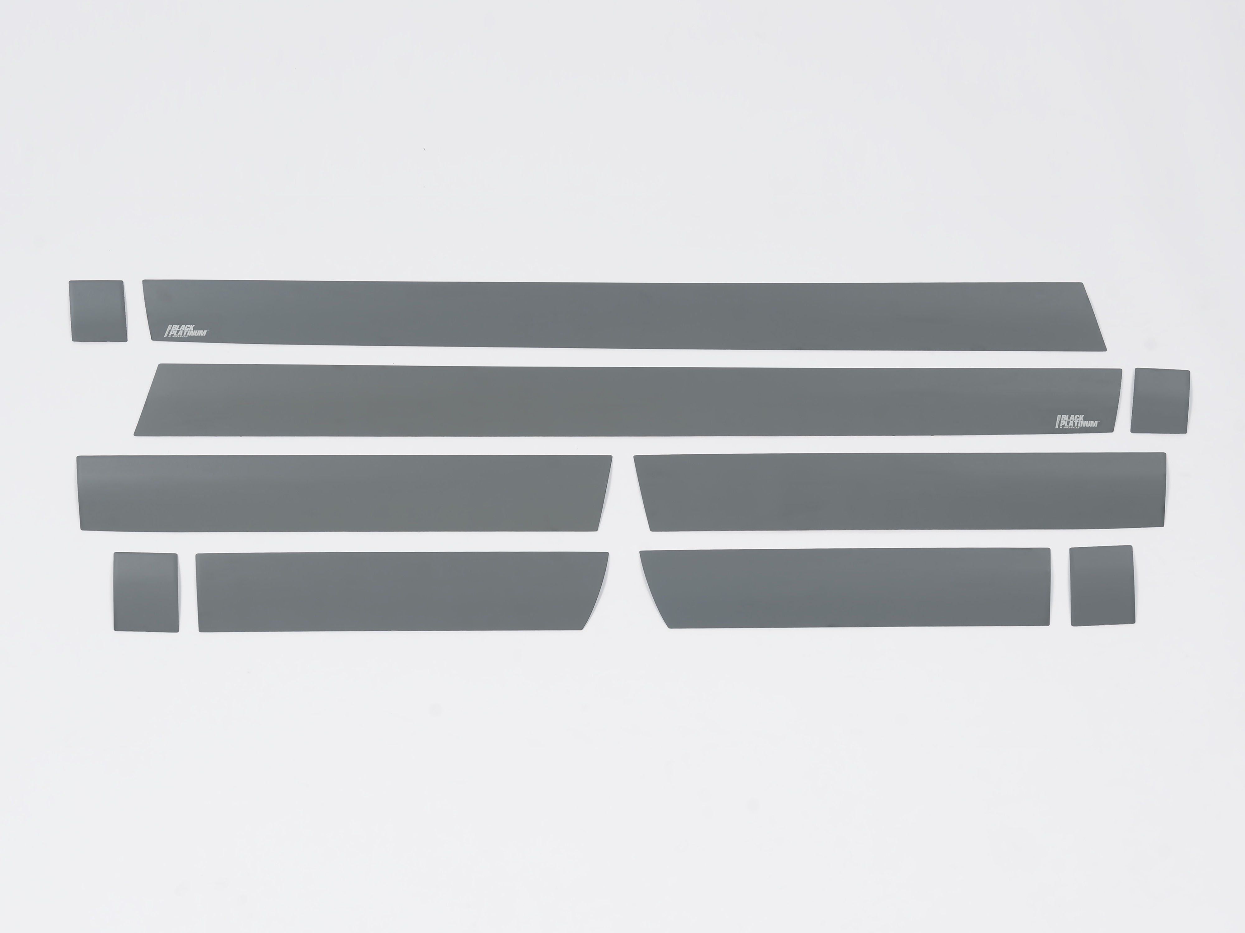 Rocker Panel Moldings in Black Platinum by Putco® - Associated Accessories