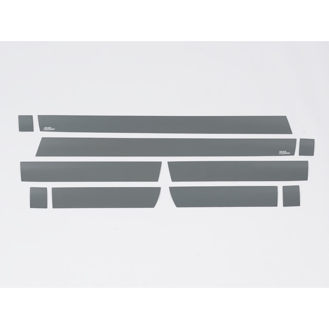 Rocker Panel Moldings in Black Platinum by Putco® - Associated Accessories