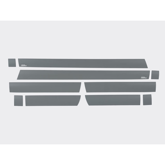 Rocker Panel Moldings in Black Platinum by Putco® - Associated Accessories