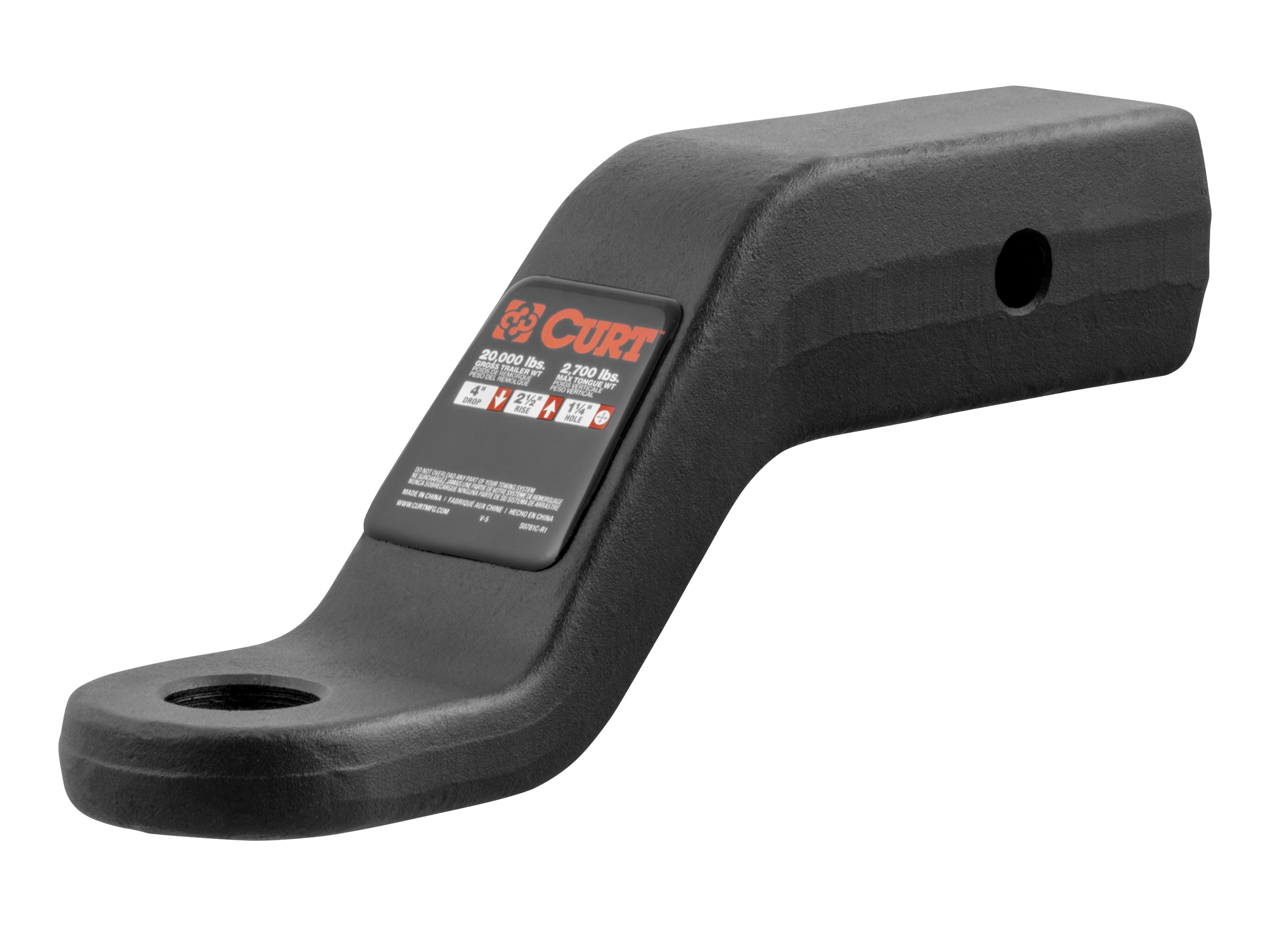 20,000-lb Capacity Trailer Hitch by CURT™ - Associated Accessories