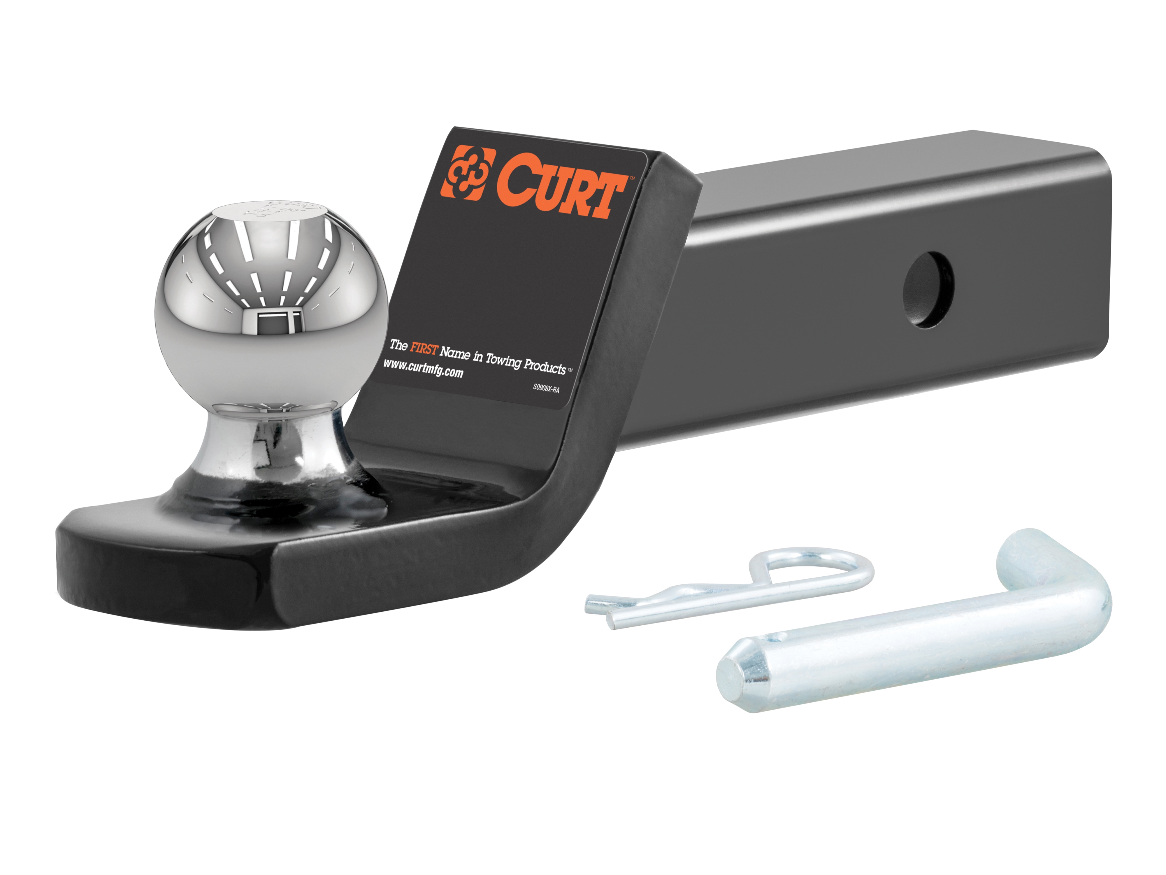 7,500-lb Capacity Pre-loaded Trailer Hitch by CURT™ - Associated Accessories