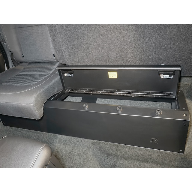 Crew Cab Under Rear Seat Lockbox with Three-Digit Combination Locks by Tuffy Security Products® - Associated Accessories