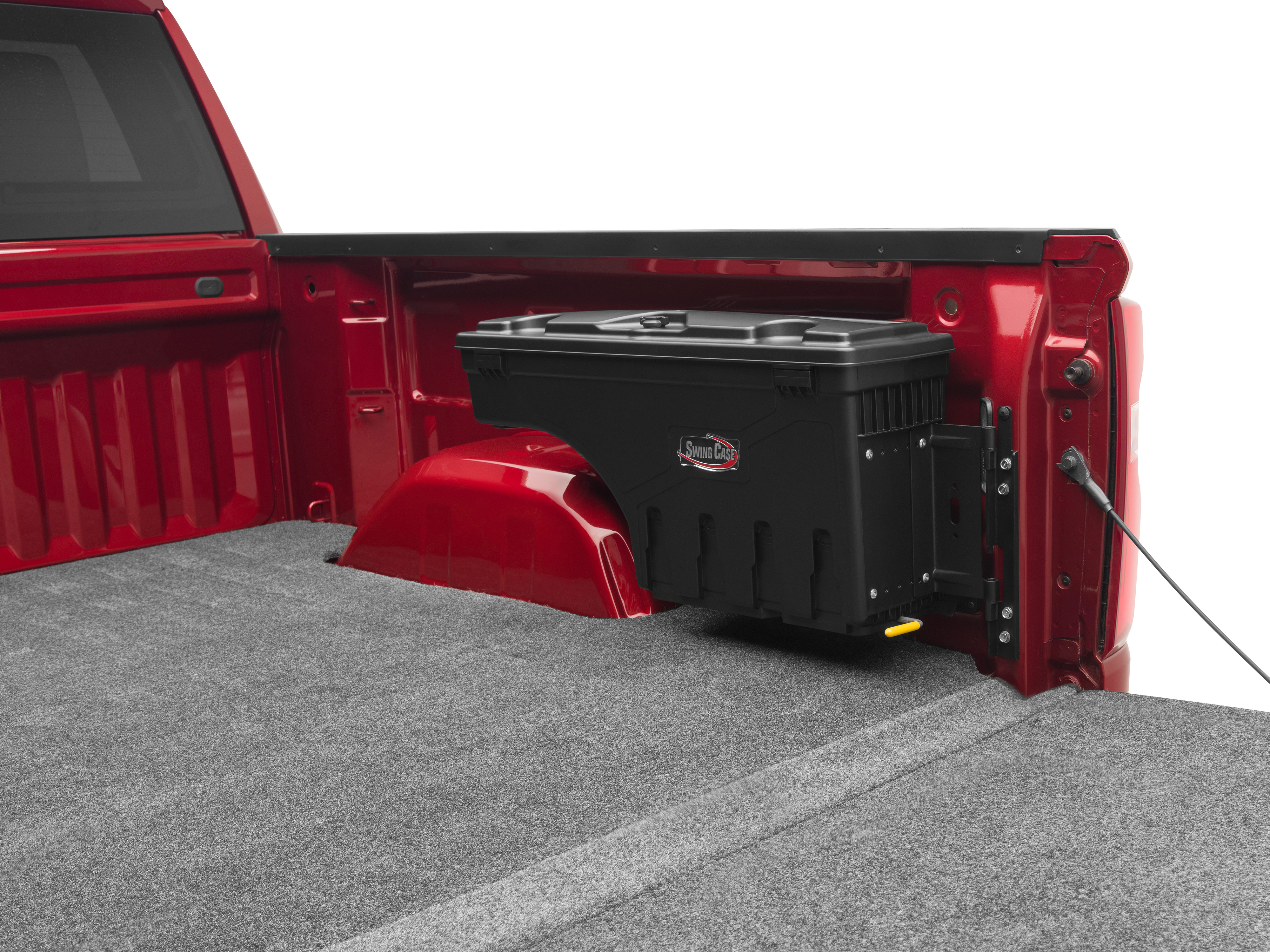 Passenger Side Swingout Tool Box by RealTruck Advantage® - Associated Accessories