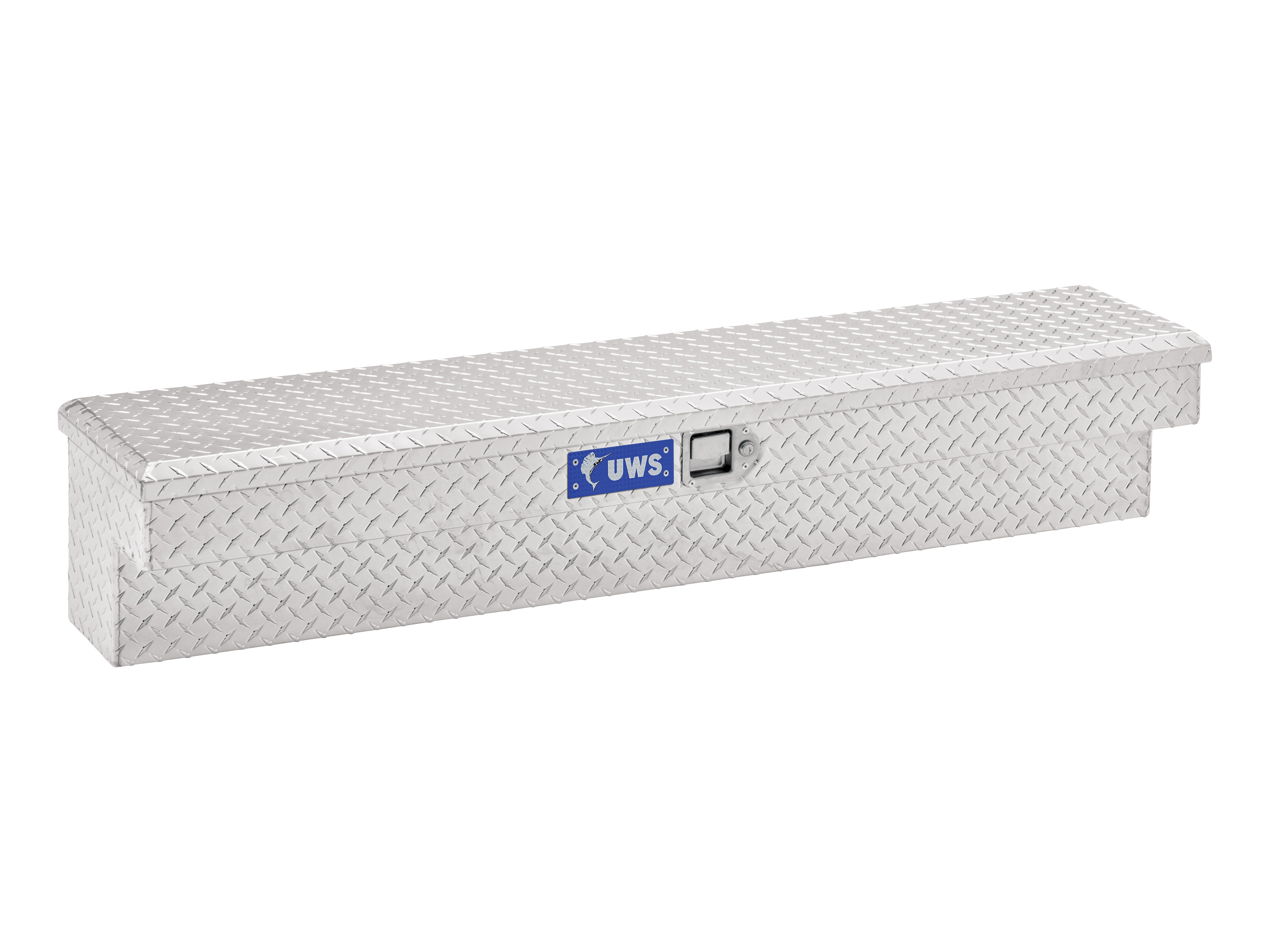 60-Inch Side-Mounting Aluminum Tool Box in Bright Diamond Tread by UWS® - Associated Accessories