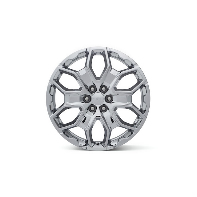 20x8-Inch 6-Split Spoke Aluminum Wheel in Chrome
