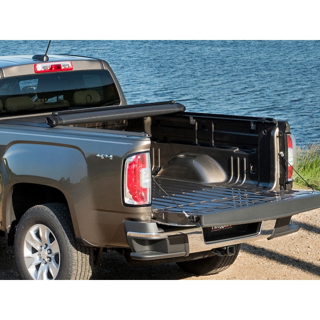 Short Bed Premier Soft Roll-Up Truck Bed Cover in Black by Advantage® - Associated Accessories