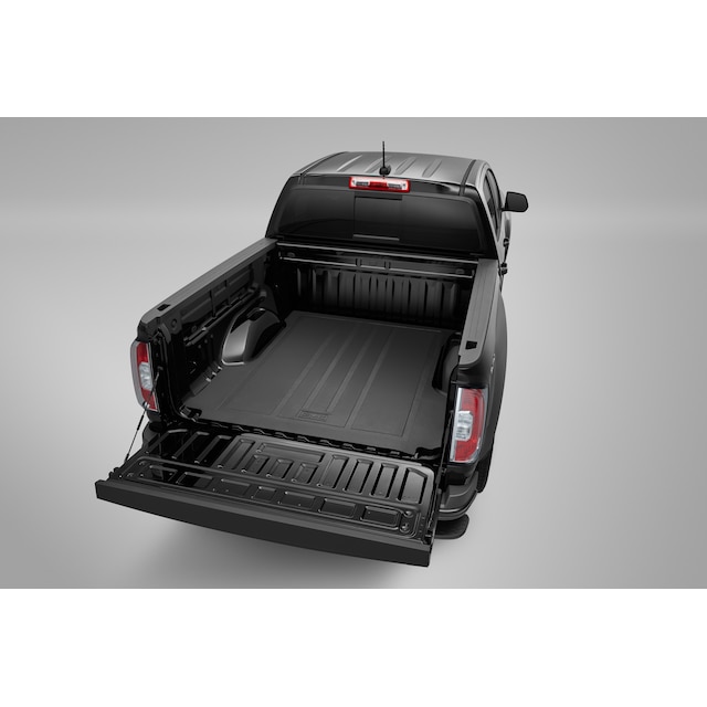 Bed Mat in Black with GMC Logo for Short Bed Models