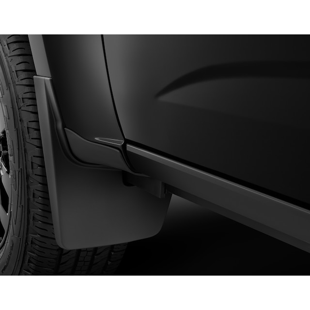 Front Splash Guards in Black