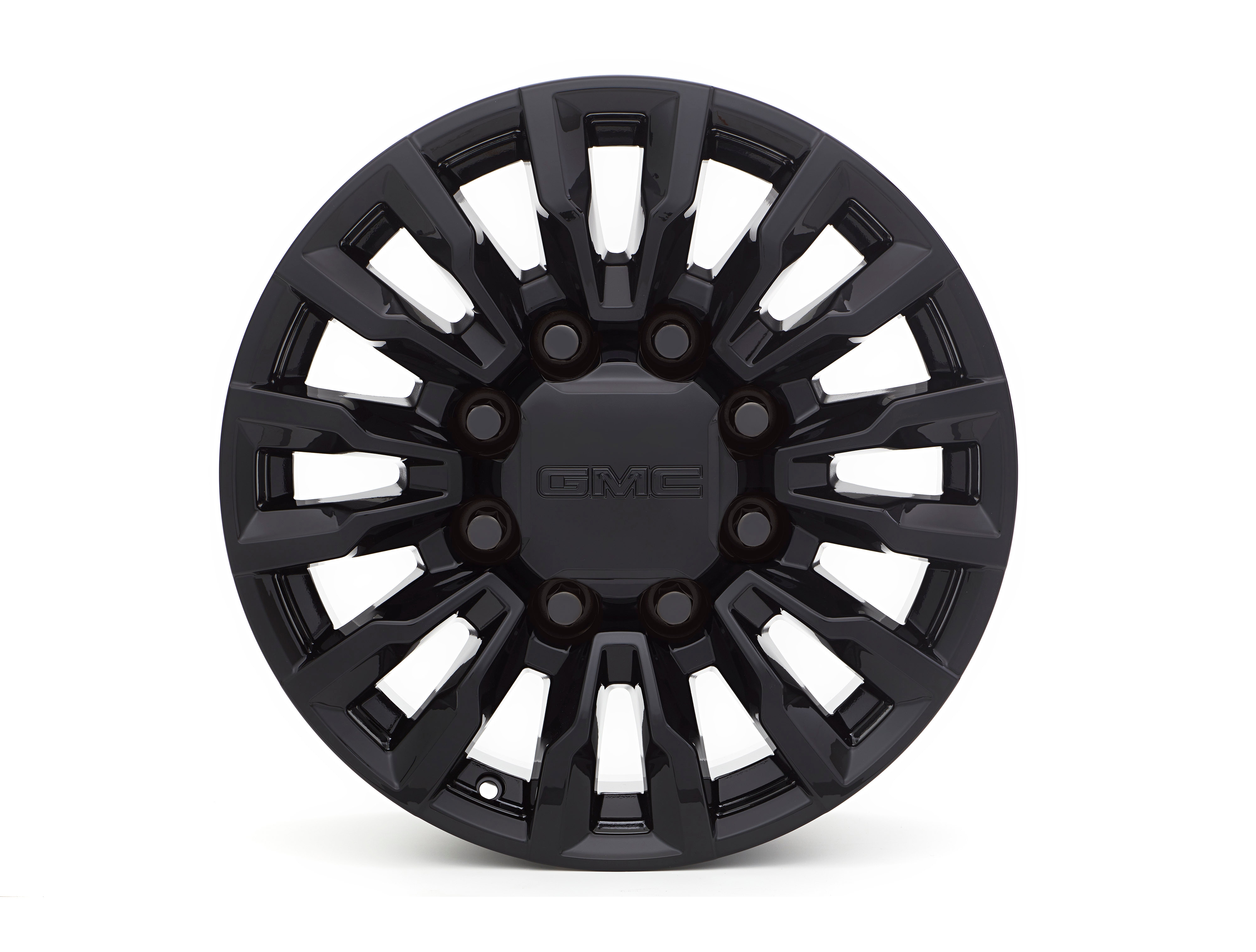 18x8-Inch Multi-Spoke Wheel in High Gloss Black