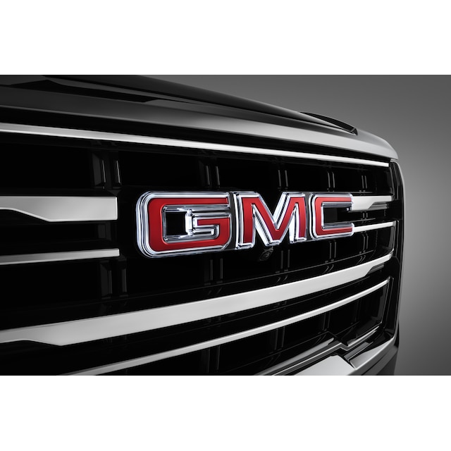 Illuminated GMC Emblem in Red