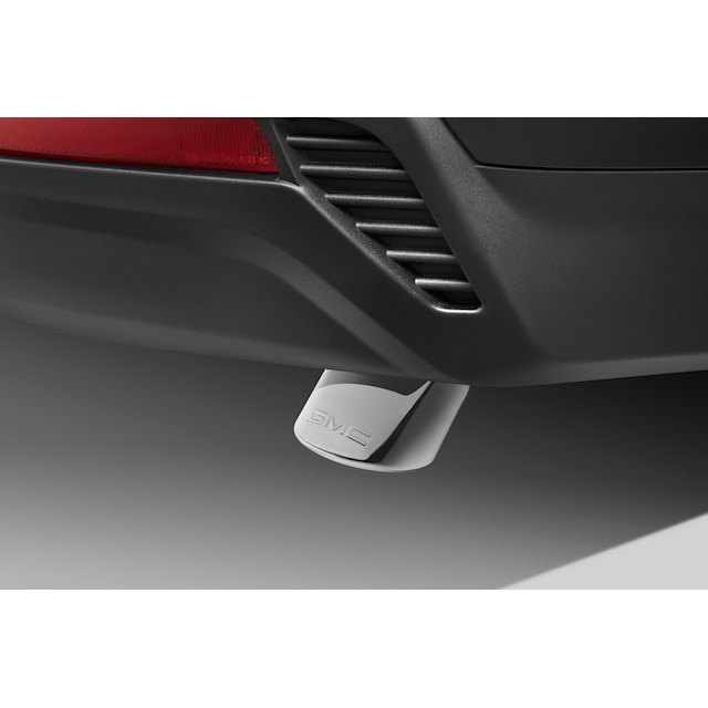 3.6L or 5.3L Polished Stainless Steel Single Outlet Exhaust Tip with GMC Logo