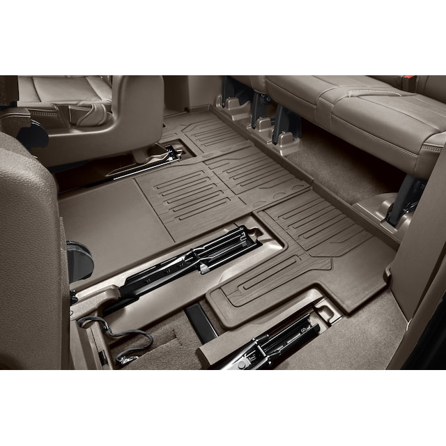 Third-Row Interlocking Premium All-Weather Floor Liner in Very Dark Atmosphere (for Models with Second-Row Captain's Chairs)